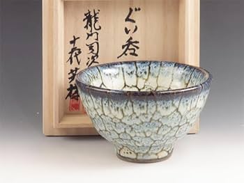 薩摩焼　古薩摩　蛇蝎釉　徳利壷　時代箱付　V　R8202 Amazon.co.jp: 薩摩焼（鹿児島県） 次郎太窯 酒器 ぐい呑 白蛇蝎